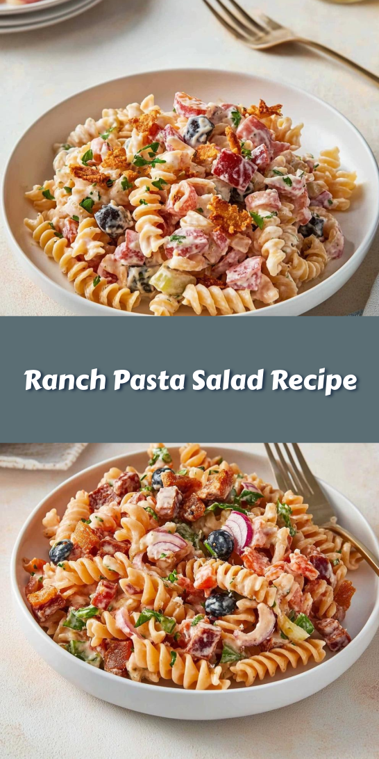 Ranch Pasta Salad Recipe