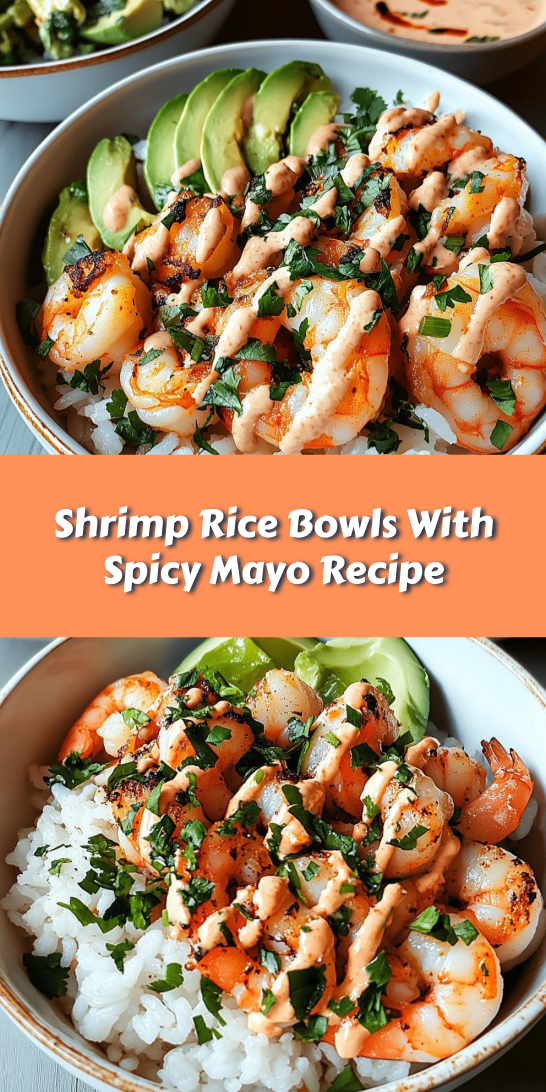 Shrimp Rice Bowls With Spicy Mayo Recipe