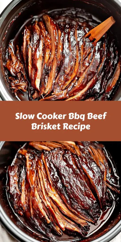Slow Cooker Bbq Beef Brisket Recipe