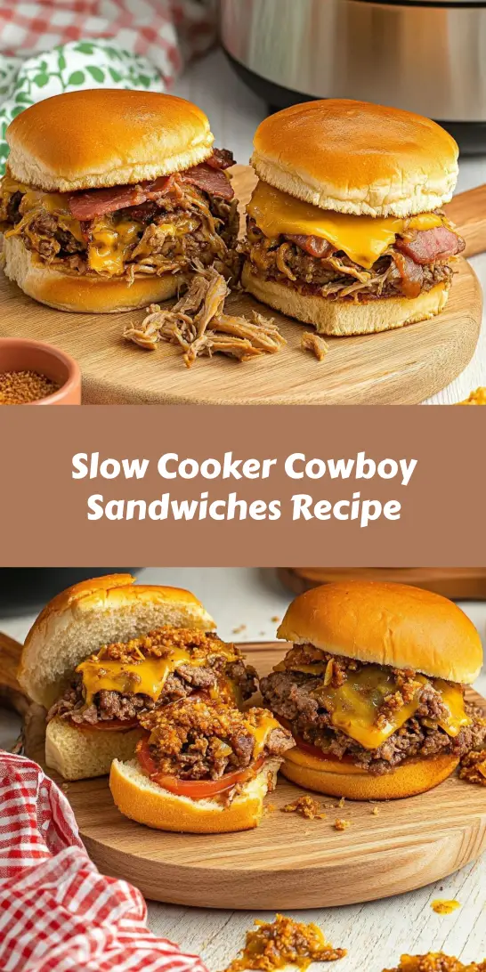 Slow Cooker Cowboy Sandwiches Recipe
