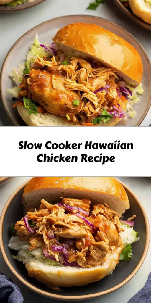 Slow Cooker Hawaiian Chicken Recipe