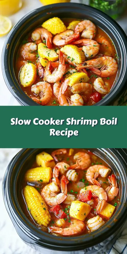 Slow Cooker Shrimp Boil Recipe