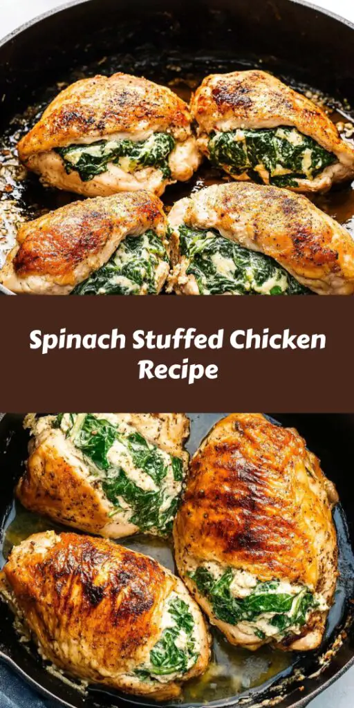 Spinach Stuffed Chicken Recipe