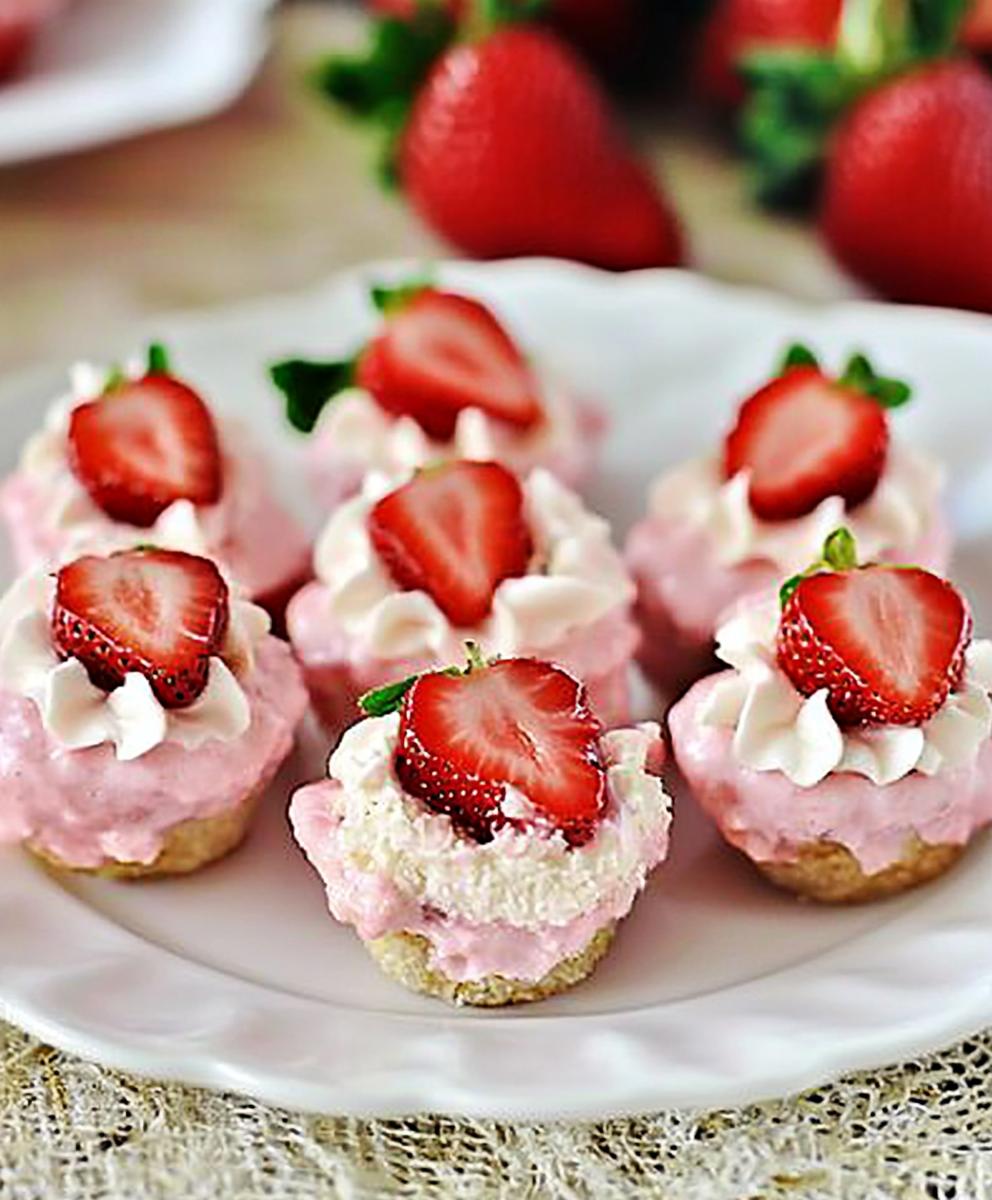 Strawberry Cheesecake Strawberry Bites Recipe