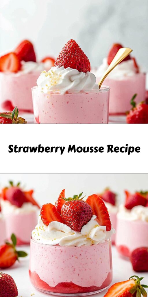 Strawberry Mousse Recipe