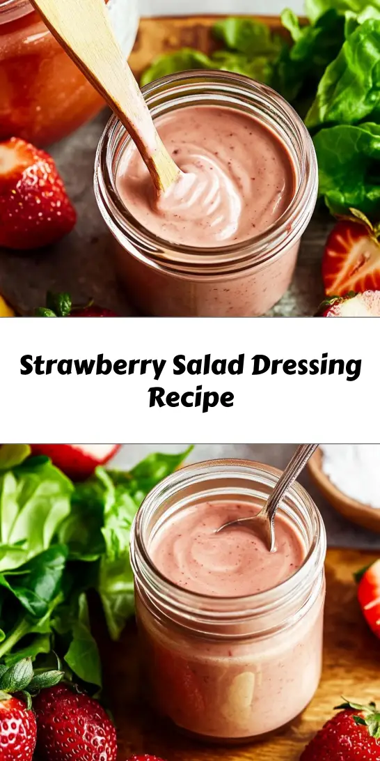 Strawberry Salad Dressing Recipe