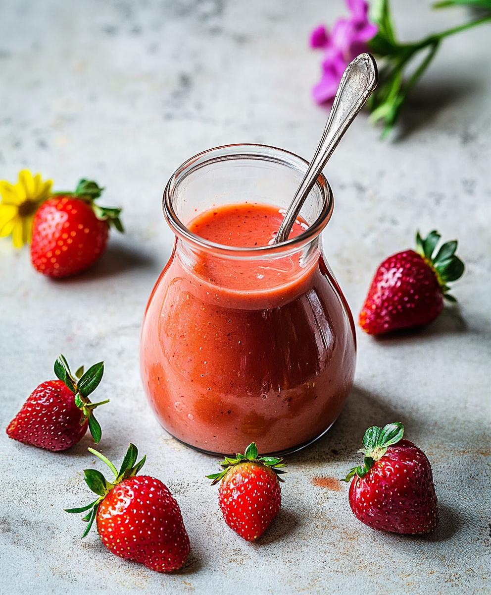 Strawberry Vinaigrette Dressing Recipe
