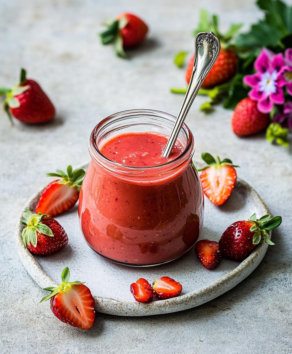 Strawberry Vinaigrette Dressing Recipe