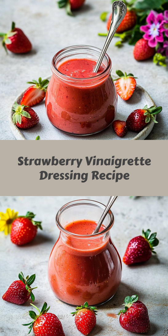 Strawberry Vinaigrette Dressing Recipe