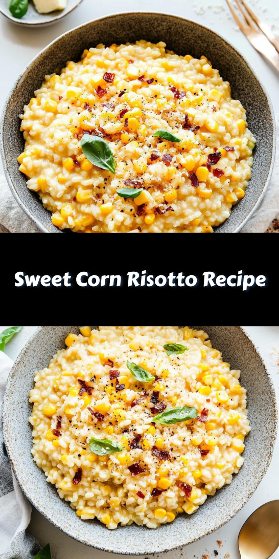 Sweet Corn Risotto Recipe