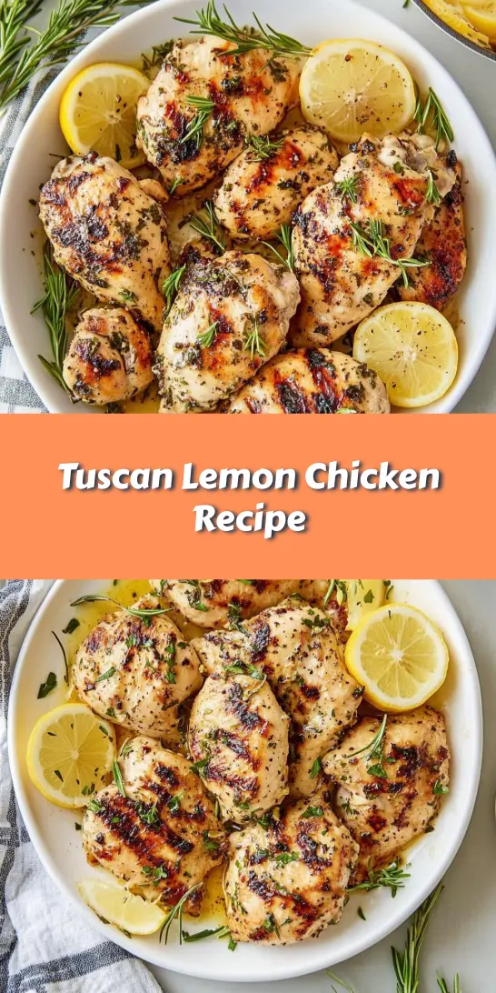 Tuscan Lemon Chicken Recipe