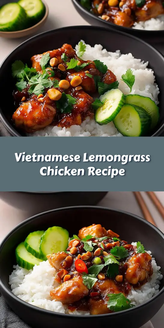 Vietnamese Lemongrass Chicken Recipe