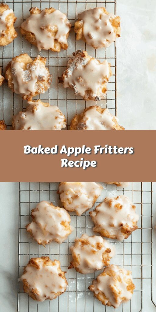 Baked Apple Fritters Recipe