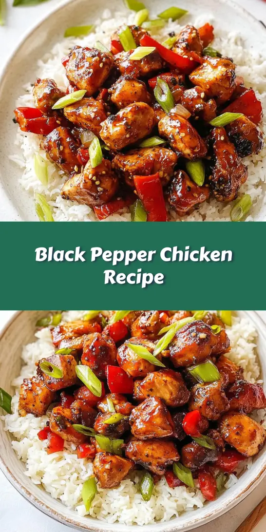 Black Pepper Chicken Recipe