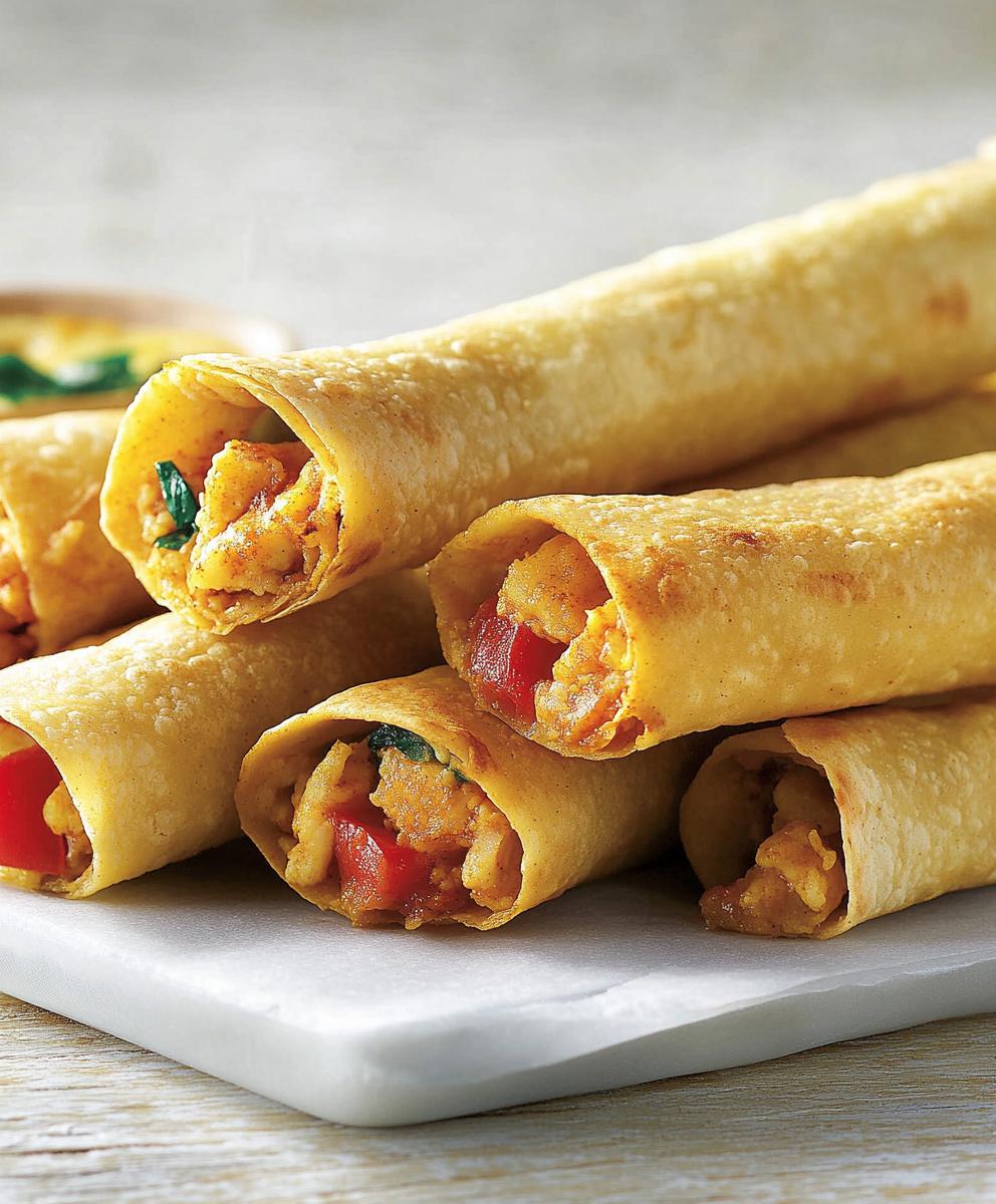 Breakfast Taquitos Recipe