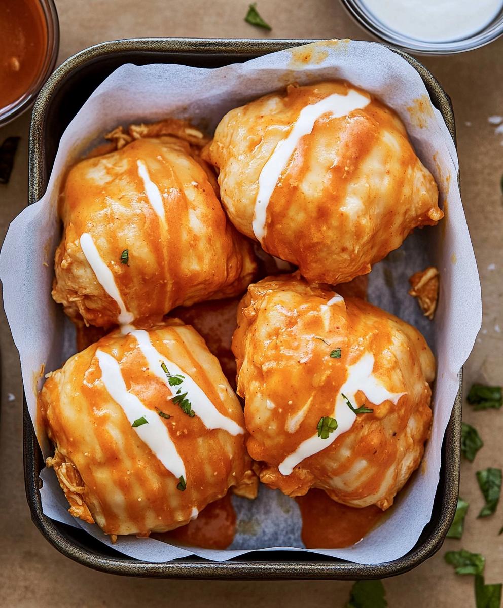 Buffalo Chicken Bombs Recipe