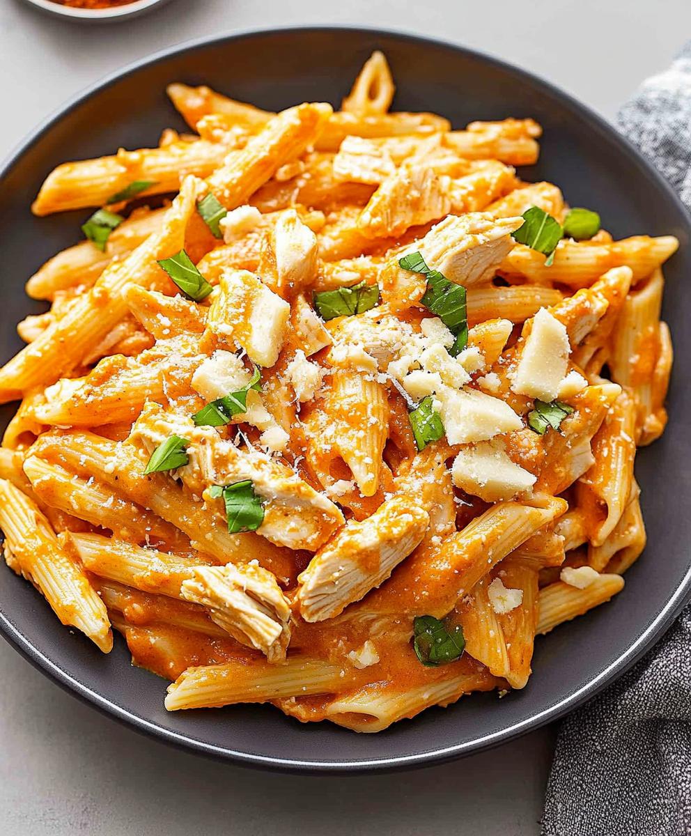 Buffalo Chicken Pasta Recipe