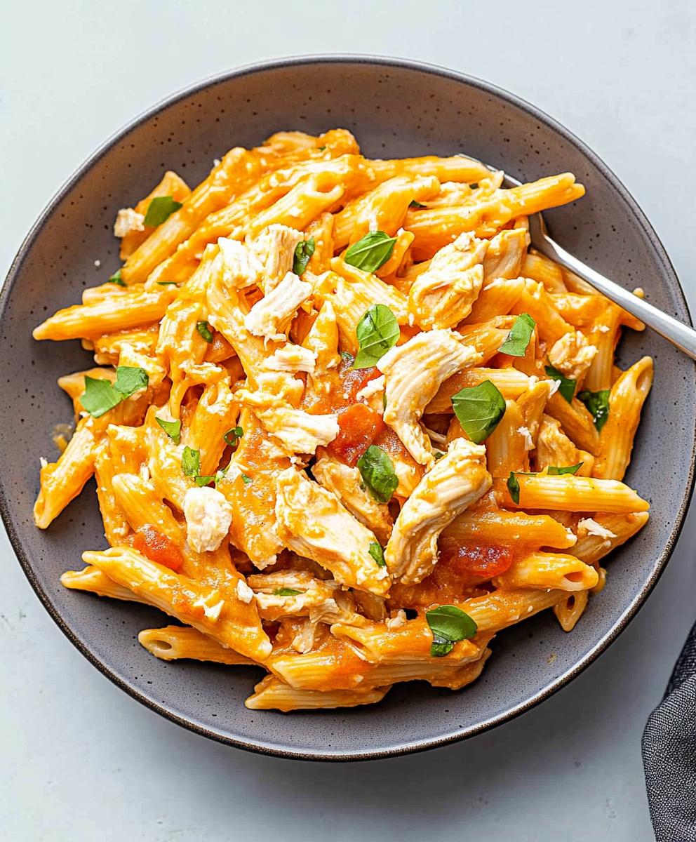 Buffalo Chicken Pasta Recipe