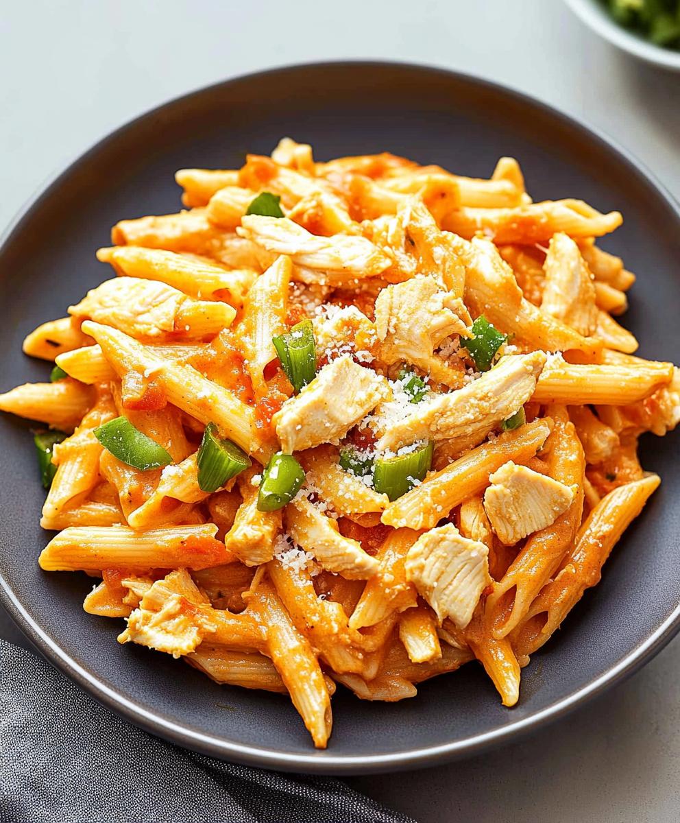 Buffalo Chicken Pasta Recipe