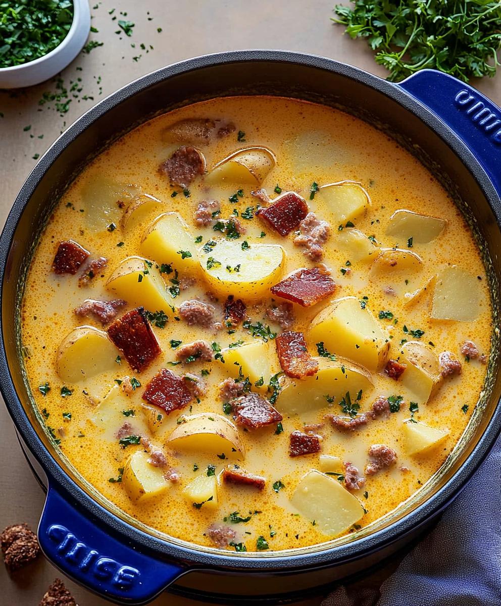 Cajun Potato Soup Recipe