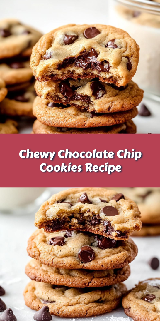 Chewy Chocolate Chip Cookies Recipe