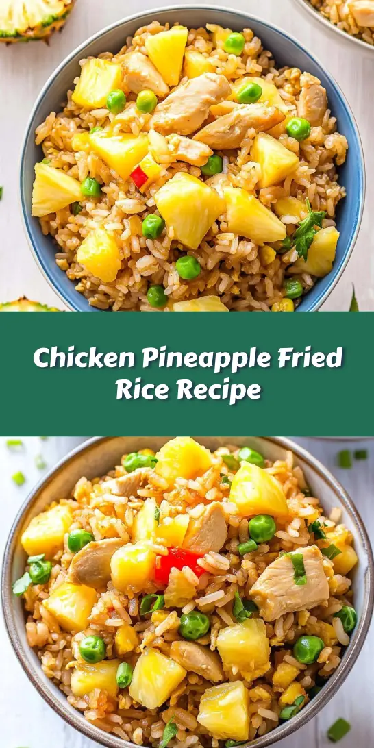 Chicken Pineapple Fried Rice Recipe