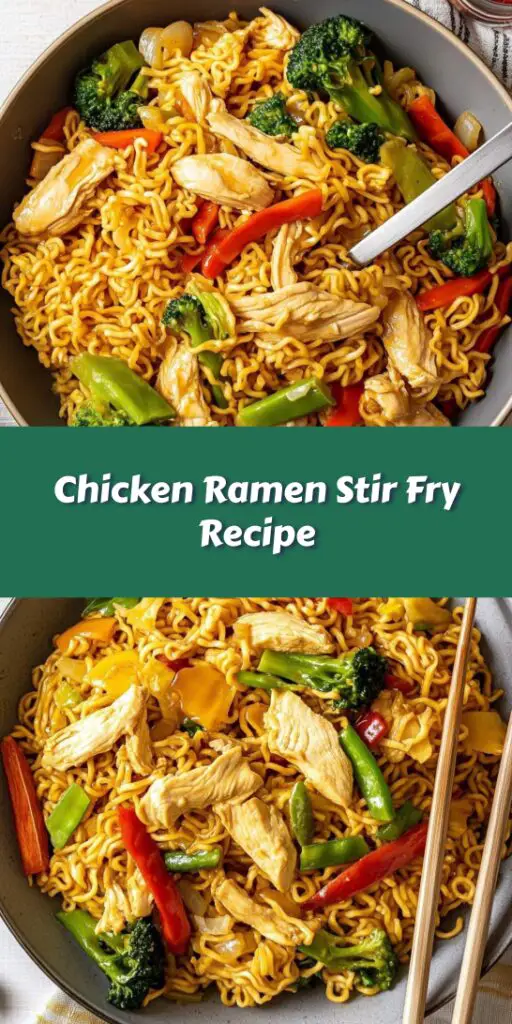Chicken Ramen Stir Fry Recipe