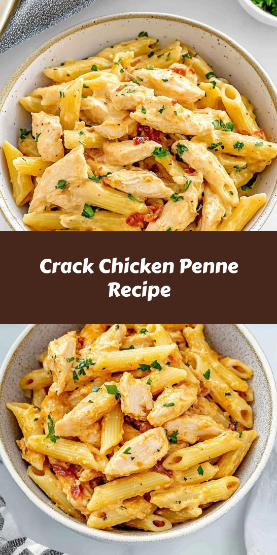 Crack Chicken Penne Recipe