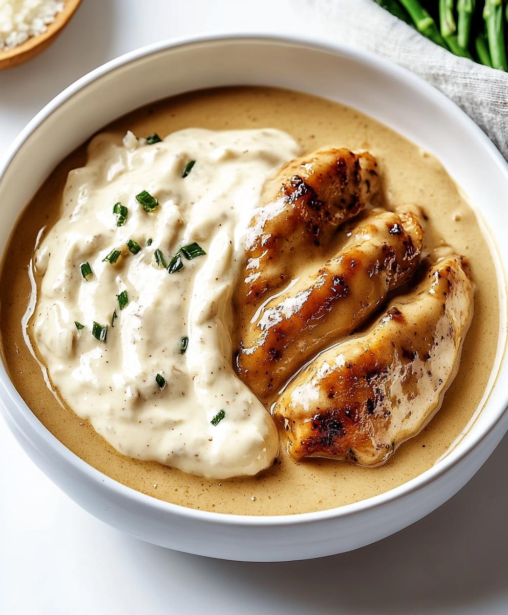 Creamy Garlic Chicken Recipe