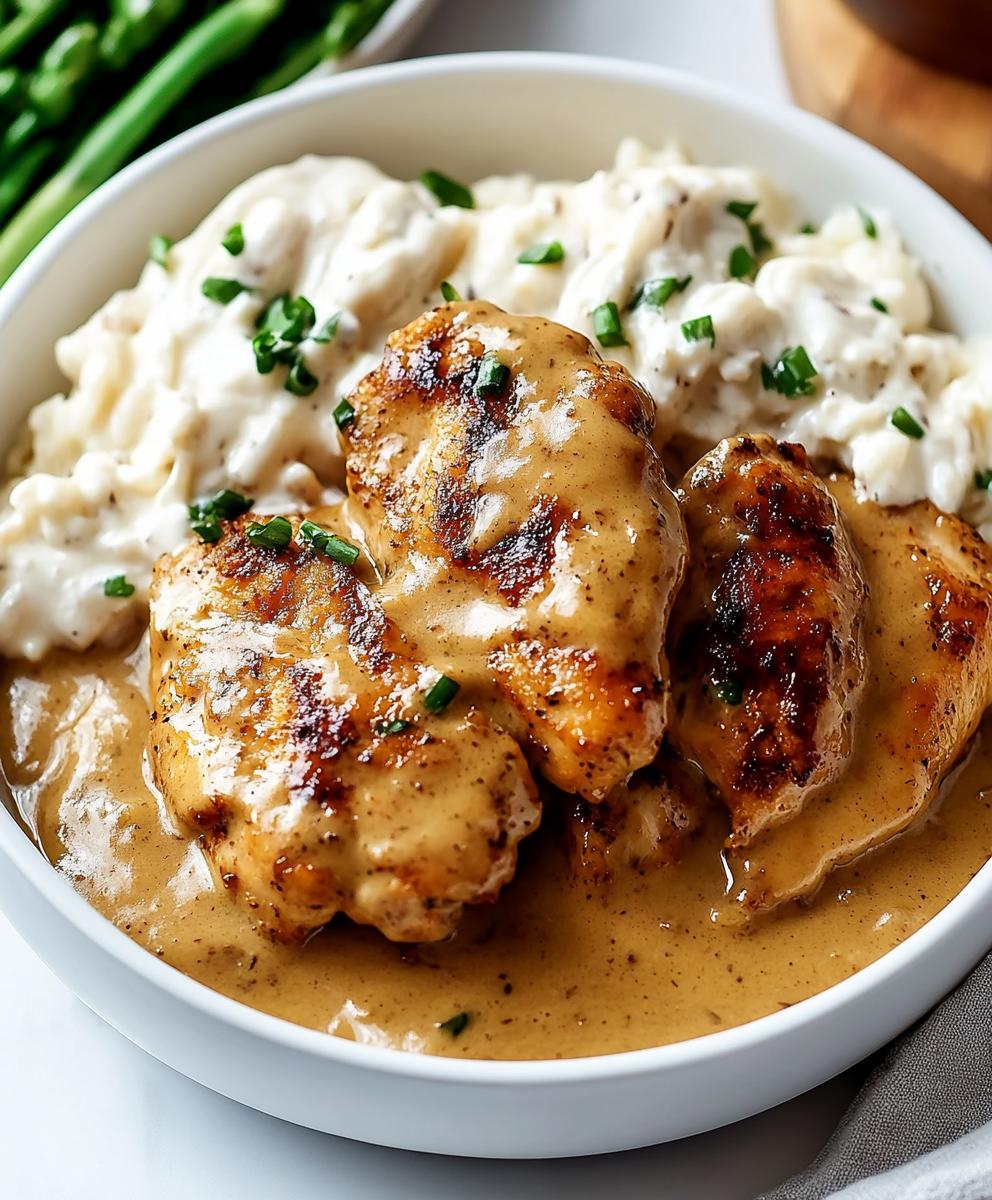 Creamy Garlic Chicken Recipe