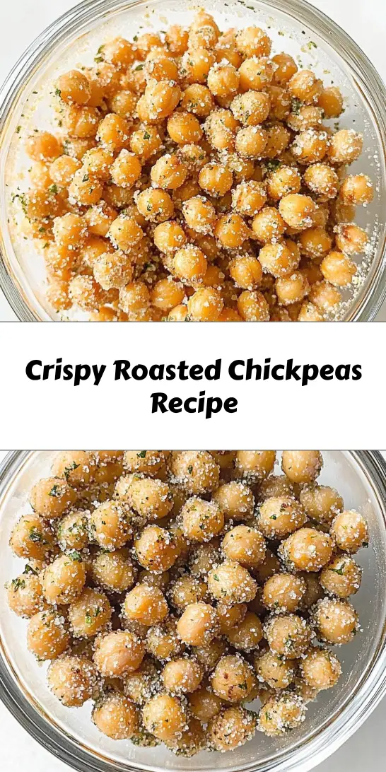 Crispy Roasted Chickpeas Recipe
