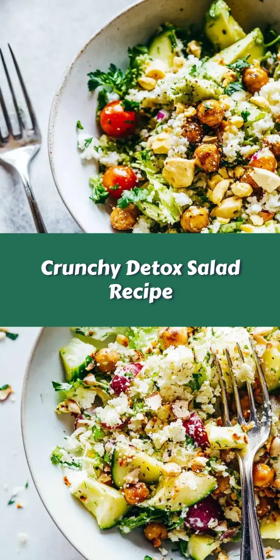 Crunchy Detox Salad Recipe