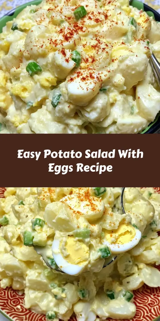 Easy Potato Salad With Eggs Recipe
