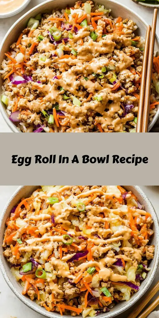 Egg Roll In A Bowl Recipe