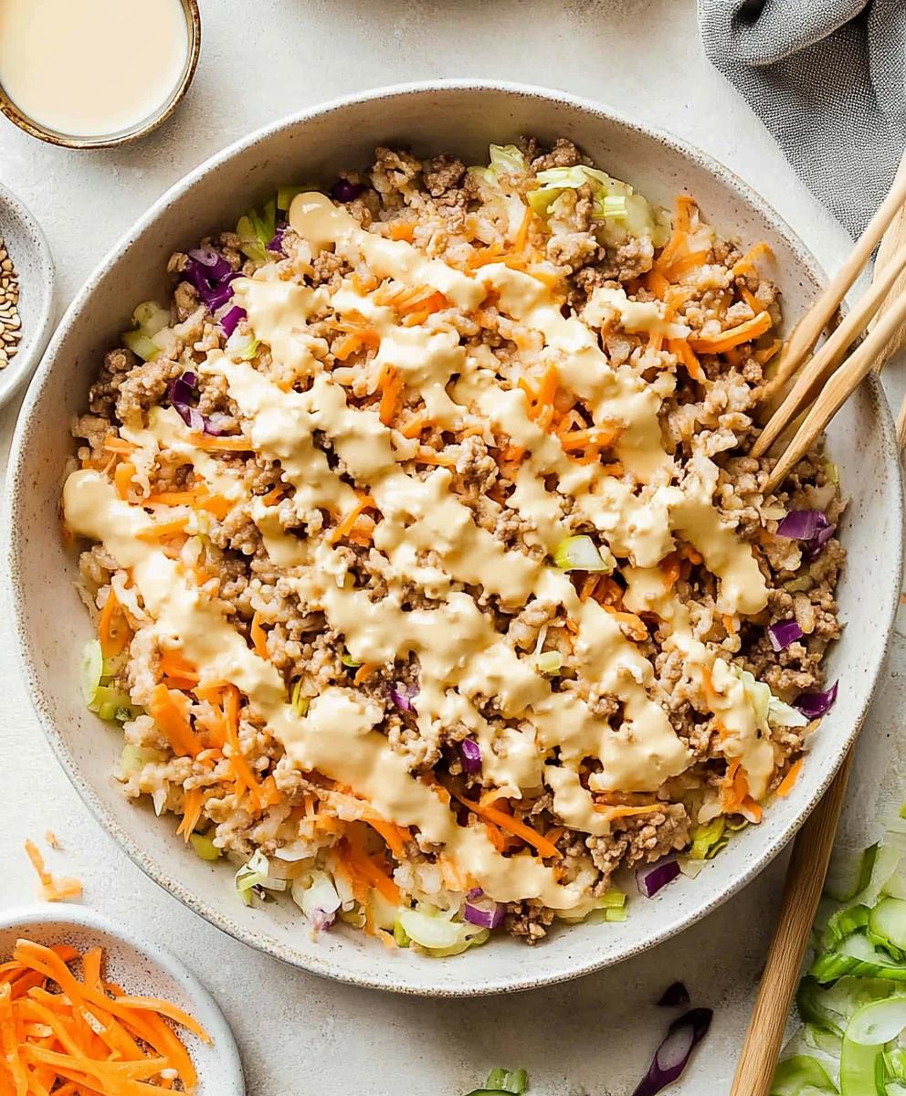 Egg Roll In A Bowl Recipe