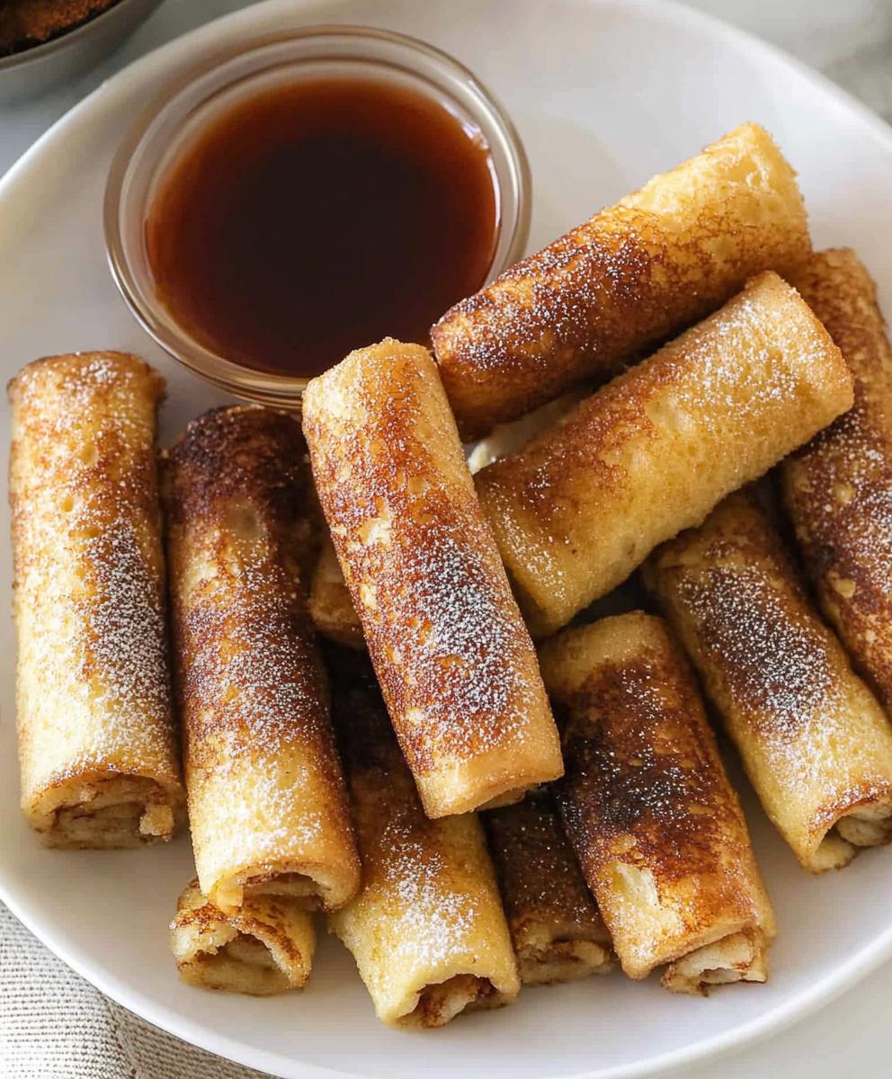 French Toast Roll-ups Recipe