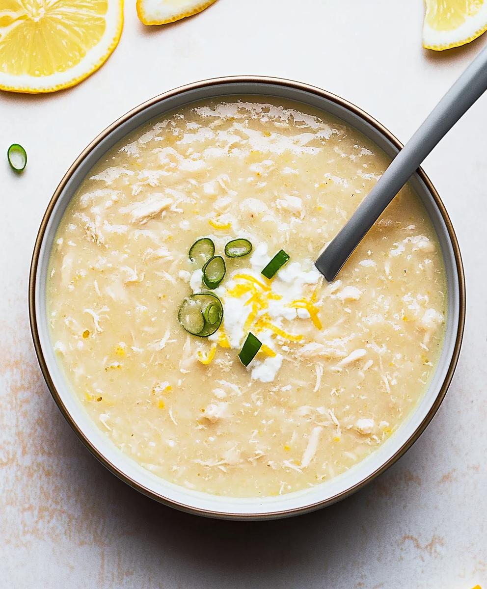 Greek Lemon Chicken Soup Recipe