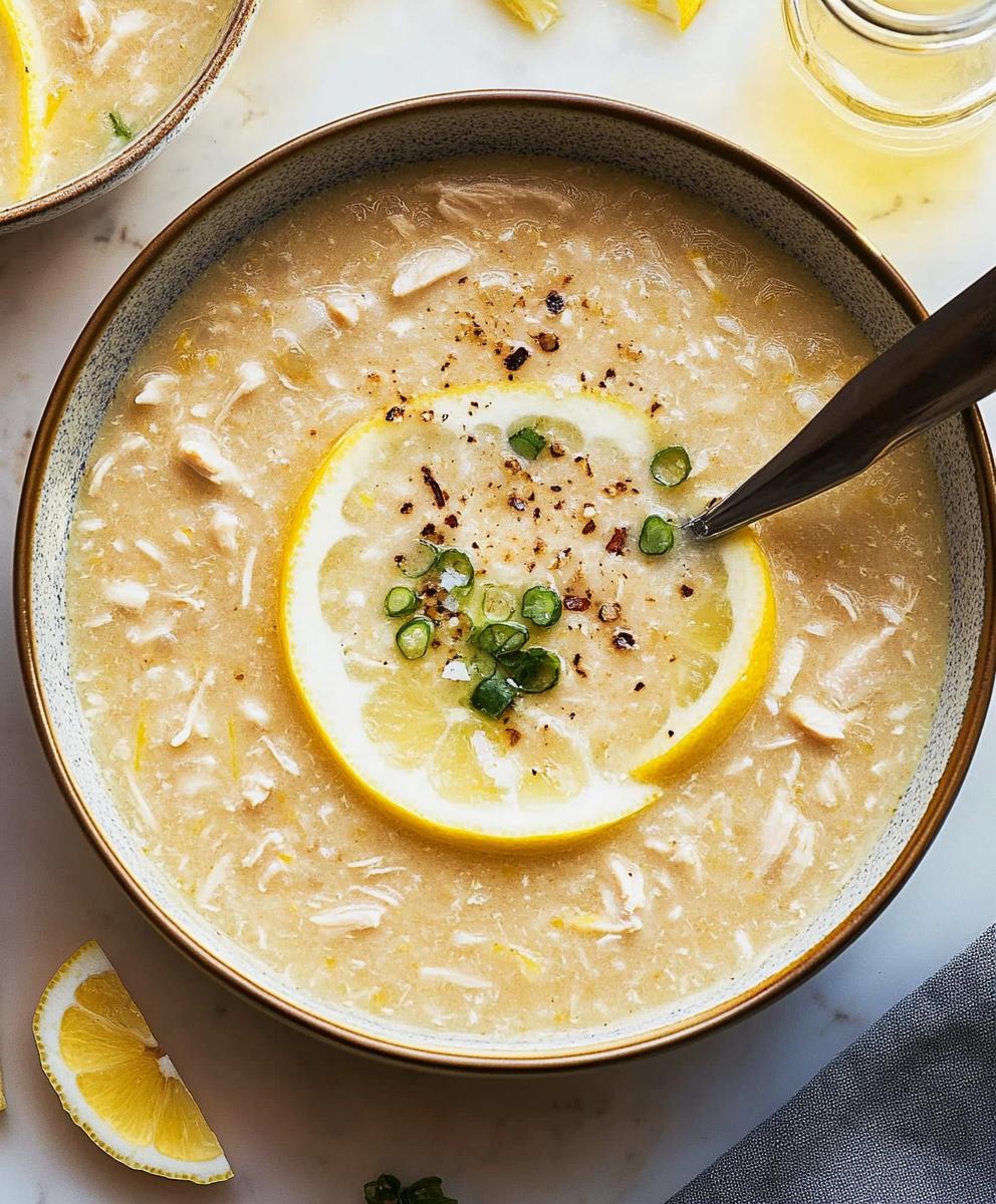 Greek Lemon Chicken Soup Recipe