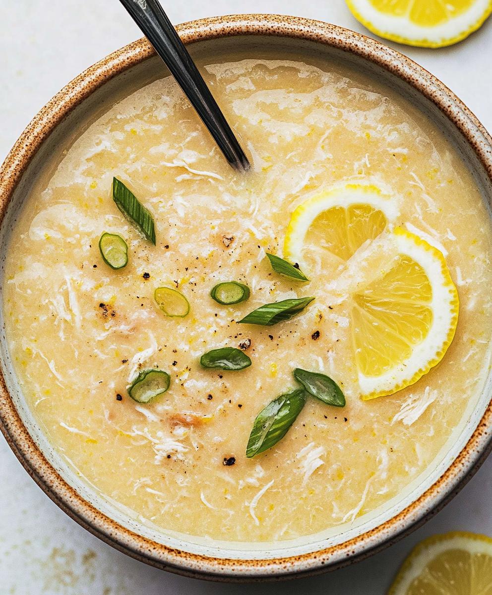 Greek Lemon Chicken Soup Recipe