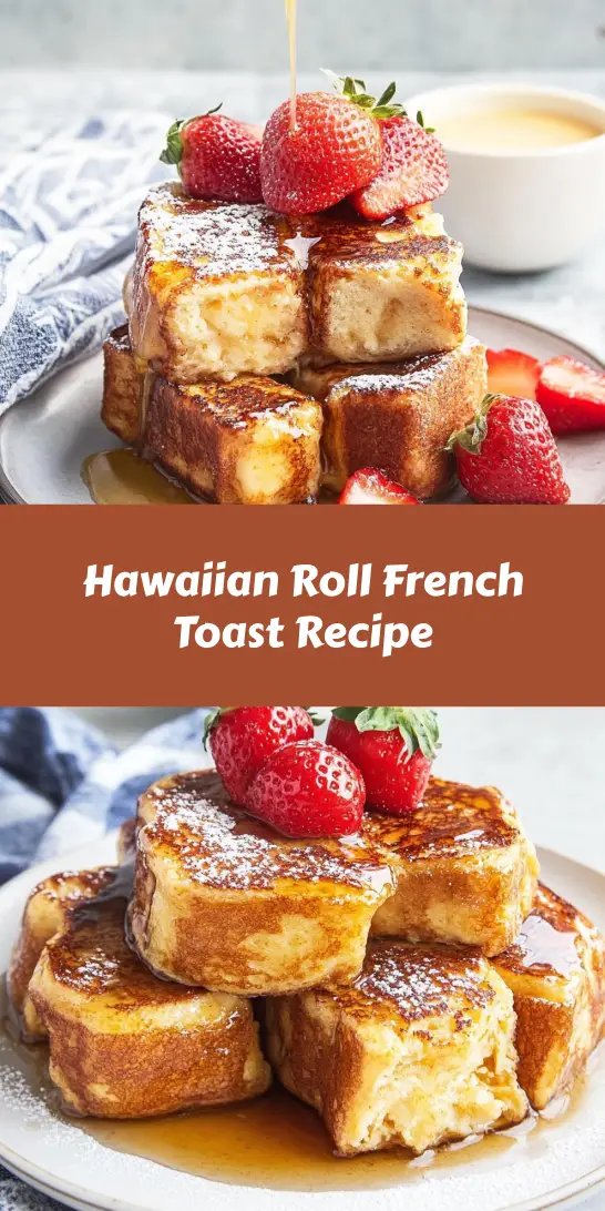 Hawaiian Roll French Toast Recipe