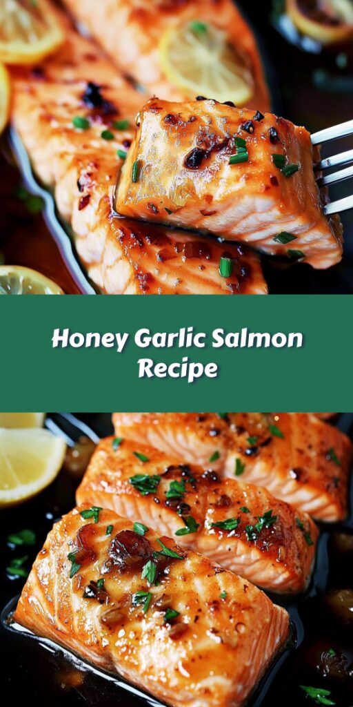 Honey Garlic Salmon Recipe