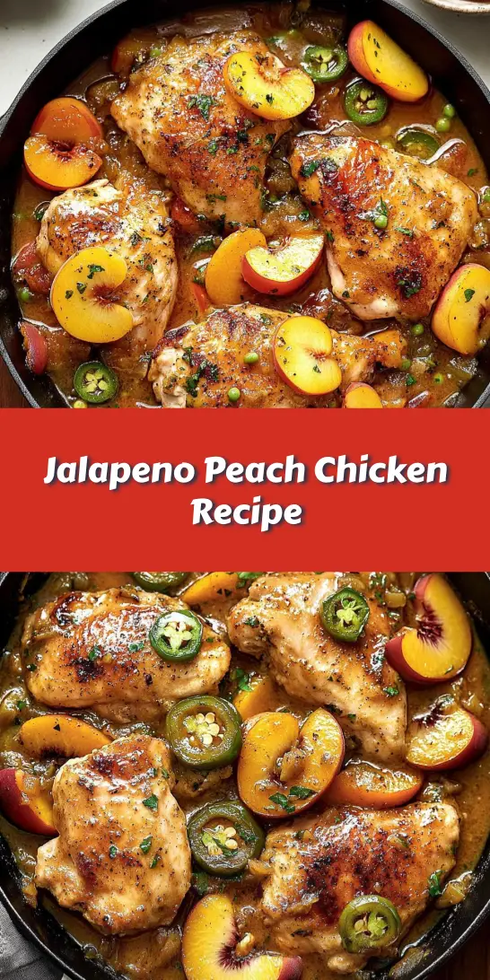 Jalapeno Peach Chicken Recipe