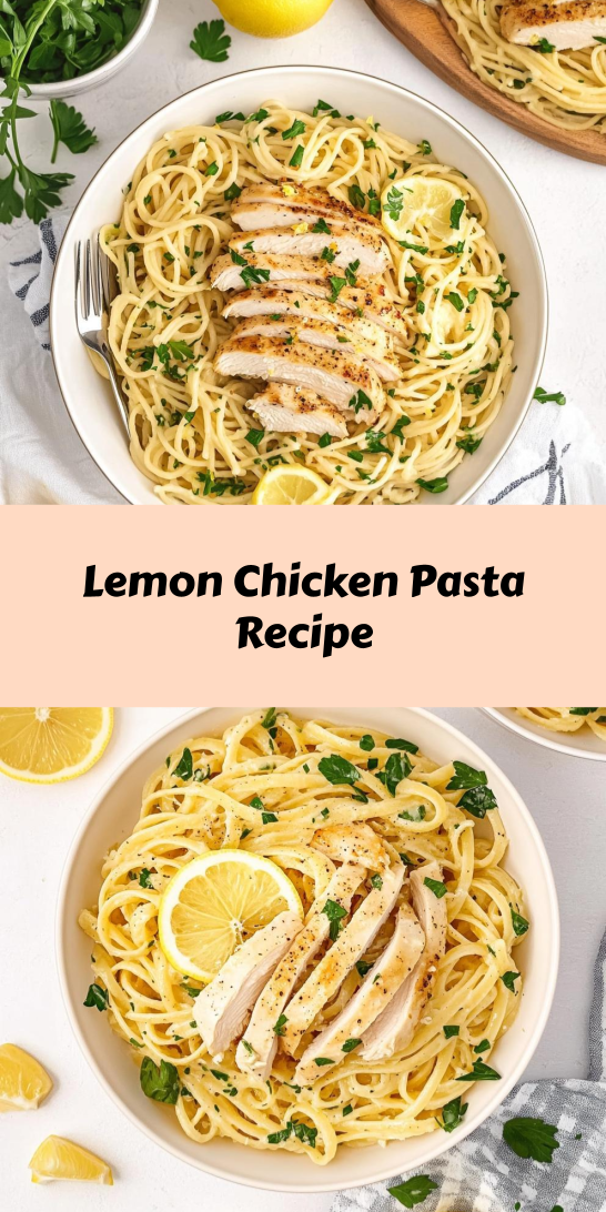 Lemon Chicken Pasta Recipe