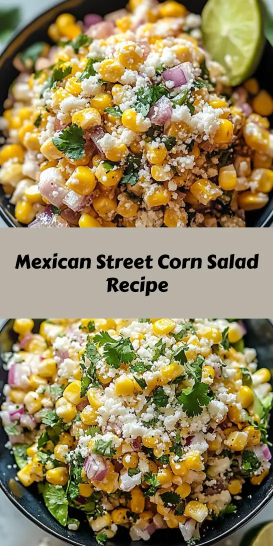 Mexican Street Corn Salad Recipe