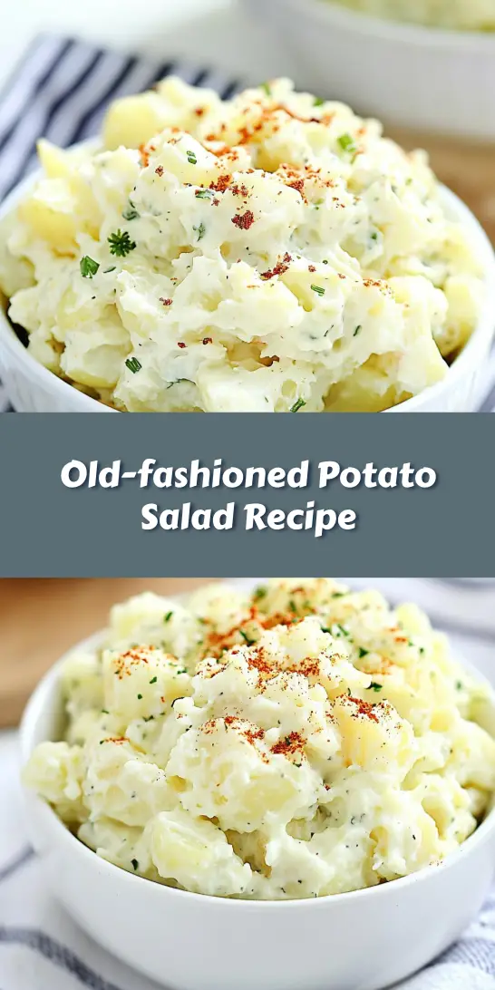 Old-fashioned Potato Salad Recipe