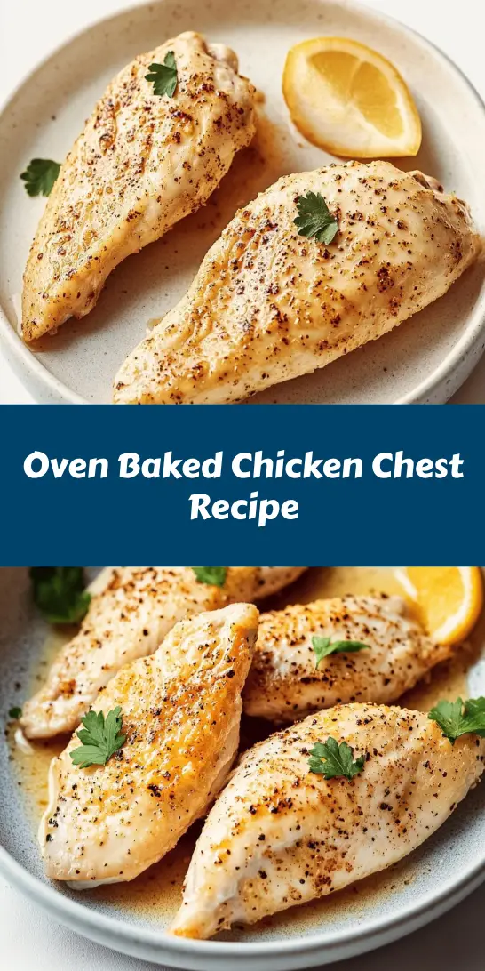 Oven Baked Chicken Chest Recipe