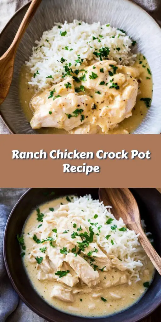 Ranch Chicken Crock Pot Recipe