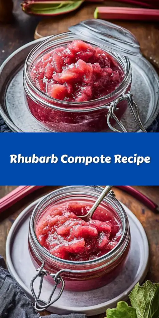 Rhubarb Compote Recipe