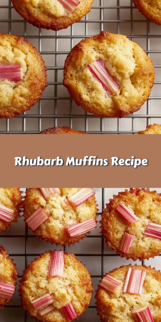 Rhubarb Muffins Recipe