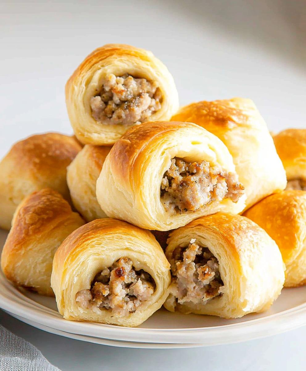 Sausage Crescent Rolls Recipe